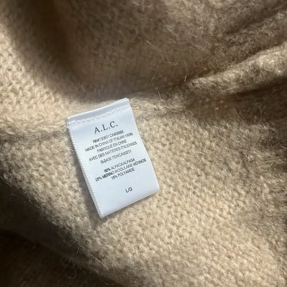 NWT A.L.C Women's. Laine Button-down Knit Cardigan - Picture 8 of 11